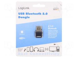 BT adapter | USB A plug | USB | chipset RTL8761B | 3Mbps | 10m