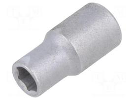 Socket: 6-angles | socket spanner | HEX 6mm | 1/4"
