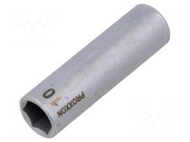 Socket: 6-angles | socket spanner | HEX 10mm | 1/4"
