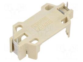 Socket | CR2477N | Batt.no: 1 | horizontal,THT