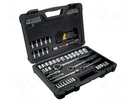 Wrench-set | 6-angles,socket spanner | 1/2",1/4",3/8" | 80pcs.