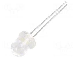 LED | red | 8mm | 3000÷5000(typ)-6500mcd | 20° | Front: convex | -40÷85°C