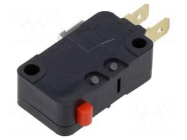 Microswitch SNAP ACTION | 16A/250VAC | without lever | SPDT | Pos: 2