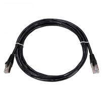 OEM Folija Patch Kabelis FTP Cat5e 5m juodas CAT5E5-FTP