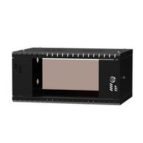 Stalflex Stovo Spintelė 19" 4U  350mm  Stiklinės Durys  Juoda S-RC19-4U-350GB