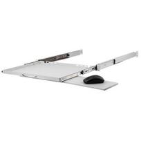 Stalflex 19" Ištraukiama lentyna klaviatūrai ir pelei  350mm  pilka RSR19-1U-350G-KM
