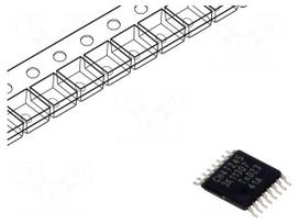 IC: digital | 3-state,4bit,bidirectional,transceiver,translator