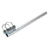 OEM Metalinis vamzdžių montavimo laikiklis Ø38mm L600 Vertikali 02.006