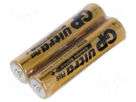 Battery: alkaline | AAA,R3 | 1.5V | non-rechargeable | Ø10.5x44.5mm