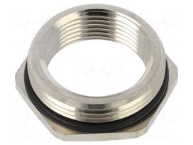 Reduction of threads for glands | M16 | M25 | brass | Plating: nickel