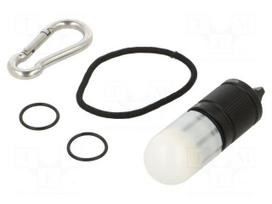 Torch: LED | IPX8 | 25lm | L: 66mm | Ø: 23mm | diving