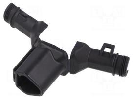 Cable holder | male | DT | PIN: 3 | straight