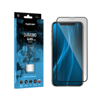 Mobilieji telefonai ir priedai // Ekrano apsaugos // Szkło ochronne MyScreen DIAMOND GLASS LITE edge FULL GLUE czarne Apple iPhone Xs Max/11 Pro Max