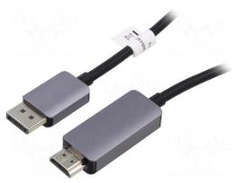 Cable | DisplayPort plug,HDMI plug | DisplayPort 1.4,HDMI 2.1
