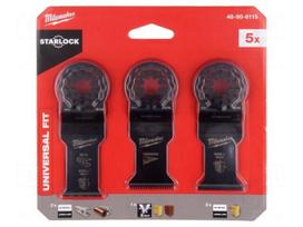 Saw blade set | for multitools,wood,metal | 5pcs.
