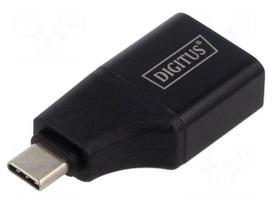 Adapter | HDMI socket,USB C plug | gold-plated | 4K,UHD 2160p