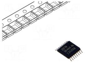 IC: interface | receiver,line driver | RS232 | 1000kbps | TSSOP16