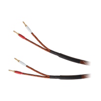 Kompiuterių komponentai ir priedai // PC/USB/LAN kabeliai // Kabel głośnikowy 5.0 m Kruger&Matz (wtyki banan)