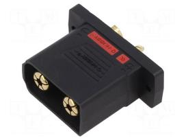 Connector: DC supply | socket | male | QS | 210A | 500V | PIN: 2 | straight