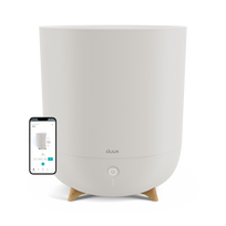 Duux | Smart Humidifier | Neo | Water tank capacity 5 L | Suitable for rooms up to 50 m² | Ultrasonic | Humidification capacity 500 ml/hr | Greige