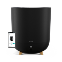 Duux | Smart Humidifier | Neo | Water tank capacity 5 L | Suitable for rooms up to 50 m² | Ultrasonic | Humidification capacity 500 ml/hr | Black