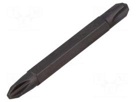 Screwdriver bit: Phillips | PH2,PH3 | 1/4" | Overall len: 60mm