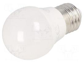 LED lamp | neutral white | E27 | 230VAC | 5W | 200° | 4000K | 3pcs.