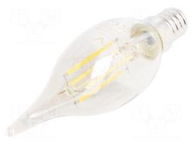 LED lamp | E14 | grey | 230VAC | 4W | 360° | 2700K