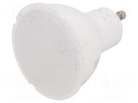 LED lamp | white cold | GU10 | 230VAC | 110lm | 1W | 120° | 6400K