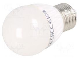 LED lamp | white warm | E27 | 230VAC | 1000lm | 10W | 160° | 3000K