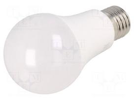 LED lamp | neutral white | E27 | 230VAC | 1400lm | 14.1W | 180° | 4000K