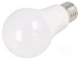 LED lamp | white cold | E27 | 230VAC | 1400lm | 14.1W | 180° | 6500K