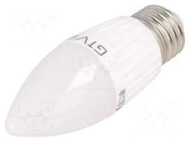 LED lamp | neutral white | E27 | 230VAC | 1000lm | 10W | 160° | 4000K