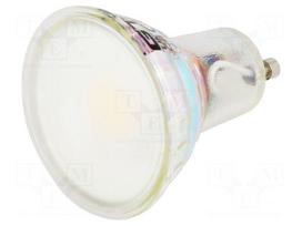 LED lamp | neutral white | GU10 | 230VAC | 460lm | 5W | 110° | 4000K