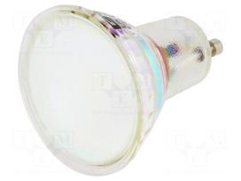 LED lamp | white cold | GU10 | 230VAC | 270lm | 3W | 110° | 6400K