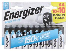 Battery: alkaline | AA | 1.5V | non-rechargeable | 20pcs | Max Plus