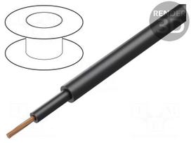 Wire: mains | 1x4mm2 | PUR | black | stranded | Cu | ÖLFLEX® CHAIN 90 P