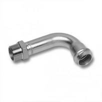 NiroSan pres līkums 90°M 18x1/2"slaids NiroSan slaids līkums 90°xM vītne, 9002ag