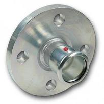 SANHA-Therm cinkota tērauda flanču adapt.DN80/88.9mm,PN6 Cinkota tērauda flanču adapteris PN6