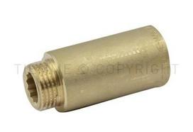 Vītnes pagarinātājs MF1/2"15mm, misiņš Vītnes pagarinātājs MF, misiņa