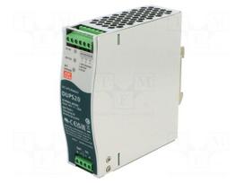 Power supply: UPS | for DIN rail | 24VDC | 20A | 21÷29VDC | -30÷70°C
