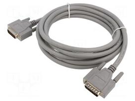 Cable | D-Sub 26pin plug,both sides | 4.5m | grey | connection 1: 1