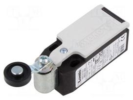 Limit switch | plastic roller Ø19mm | NC x2 | 10A | M20 | IP65 | plastic