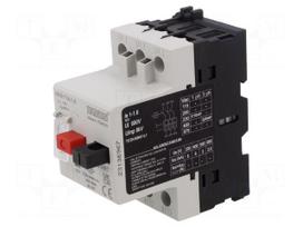 Motor breaker | for DIN rail mounting | 1÷1.6A | IP40 | -5÷40°C | 690V