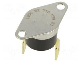 Sensor: thermostat | NO | Topen: 90°C | Tclos: 75°C | 10A | 240VAC | ±5°C