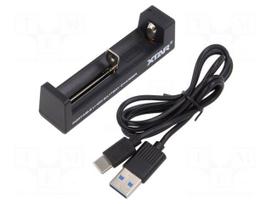 Charger: for rechargeable batteries | Li-Ion | 0.5A