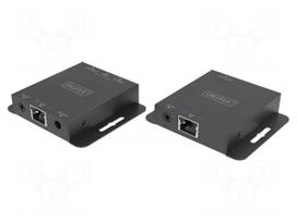 HDMI extender | DC socket,HDMI socket x3,RJ45 socket x2 | metal