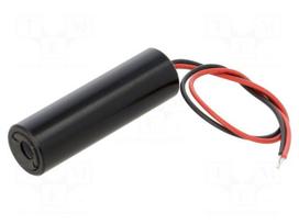 Module: laser | 1mW | red | dot | 635nm | 2.7÷3.3VDC | 20÷45mA