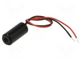 Module: laser | 1mW | red | dot | 635nm | 4.5÷5.5VDC | 15÷40mA