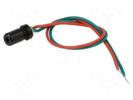 Module: laser | 1mW | red | dot | 650nm | 4.5÷5.5VDC | 10÷30mA